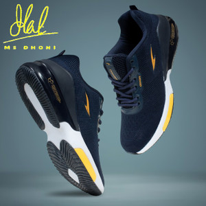 asian Oxygen 01 navy Running shoes dual capsule technology for