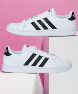 Adidas grand court wit sales