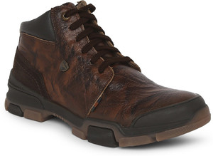 BUCKAROO CASTO Genuine Leather Tan Casual Boots for Men BUCKAROO