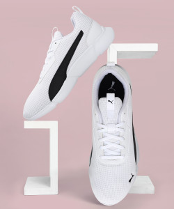 Puma white shoes flipkart sales