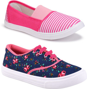 Flipkart canvas sales shoes for ladies