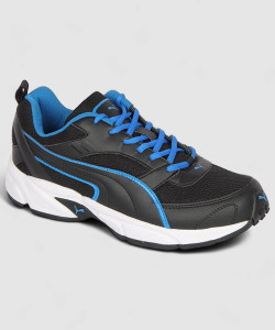 PUMA Atom III DP Running Shoes For Men Buy Puma Black Electric Blue Lemonade Color PUMA Atom III DP Running Shoes For Men Online at Best Price Shop Online for Footwears