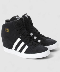 ADIDAS Basket Profi Up W High Ankle Sneakers For Women Buy Black Color ADIDAS Basket Profi Up W High Ankle Sneakers For Women Online at Best Price Shop Online for