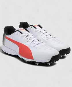 PUMA evoSPEED 360.1 Cricket Spike Cricket Shoes For Men Buy White Color PUMA evoSPEED 360.1 Cricket Spike Cricket Shoes For Men Online at Best Price Shop Online for Footwears in India Flipkart
