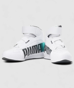 PUMA evoSPEED 1.2 Mid MAMGP Sneakers For Men Buy White Dark Shadow Arcadia Color PUMA evoSPEED 1.2 Mid MAMGP Sneakers For Men Online at Best Price Shop Online for Footwears in India Flipkart