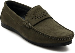 Heels County Suede Loafers For Men
