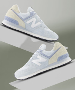 New balance store 574 blauw