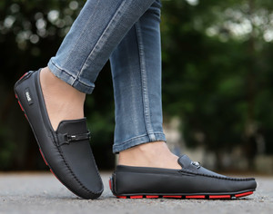 Aadi black loafers new arrivals