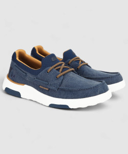Skechers garmo men's boat shoe loafers deals