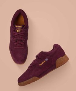 Reebok workout plus burgundy hotsell