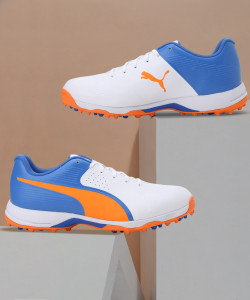 Puma rubber spike outlet cricket shoes