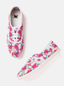 Kook N Keech Kook N Keech Women Fuchsia Pink White Printed
