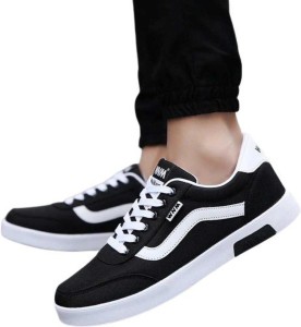 black vans sneakers for men