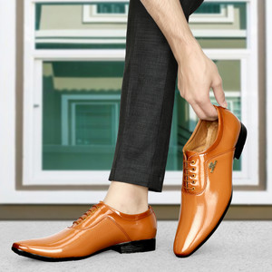 Tan formal shoes flipkart hot sale
