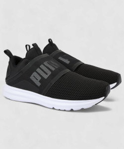 Puma enzo strap knit running shoes sales
