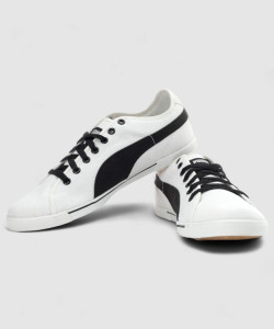 PUMA Benecio Canvas Canvas Shoes For Men Buy White Black Color PUMA Benecio Canvas Canvas Shoes For Men Online at Best Price Shop Online for Footwears in India Flipkart