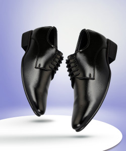 Bata black top formal shoes flipkart
