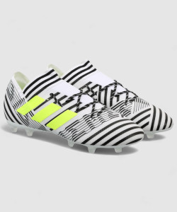 ADIDAS NEMEZIZ 17.2 FG Football Shoes For Men Buy FTWWHT SYELLO CBLACK Color ADIDAS NEMEZIZ 17.2 FG Football Shoes For Men Online at Best Price Shop Online for Footwears in India Flipkart
