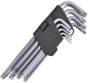 Allen key with online hole in centre