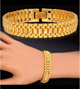Gold gents bracelet price cheap