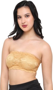 TajBeauty Women Bandeau/Tube Lightly Padded Bra - Buy TajBeauty Women  Bandeau/Tube Lightly Padded Bra Online at Best Prices in India