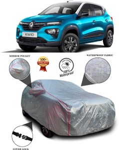 GOSHIV-car and bike accessories Car Cover For Renault Kwid (With Mirror  Pockets) Price in India - Buy GOSHIV-car and bike accessories Car Cover For  Renault Kwid (With Mirror Pockets) online at