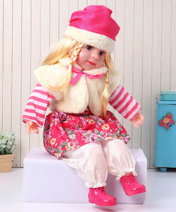 Kavish Enterprise Soft Good Looking Baby Doll Talking Poem Singing