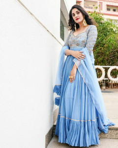 VIKAFAB Anarkali Gown Price in India Buy VIKAFAB Anarkali Gown online at Flipkart