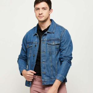 Mens denim jacket target sale