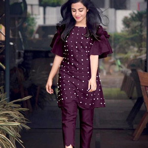 Apnisha Women Kurta Pant Set Buy Apnisha Women Kurta Pant Set