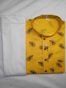 Saif chikan handicraft Men Kurta Pyjama Set
