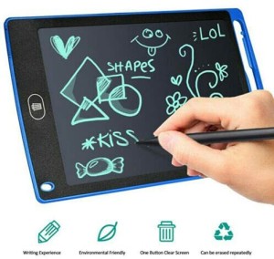 Qexle LCD Writing Tablet 8.5 Inch E-Note Pad LCD Writing Tablet, Colorful  Drawing Tablet with Protect Bag, Kids Drawing Pad 8.5 Inch Doodle  Board,Toddler Boy and Girl Learning Gift for 3 4