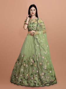 ZAALIMA FASHION Embroidered Embellished Semi Stitched Lehenga Choli Buy ZAALIMA FASHION Embroidered Embellished Semi Stitched Lehenga Choli Online at Best Prices in India Flipkart