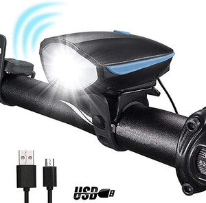 rebel 2 in 1 USB Rechargeable Bicycle Horn Light LED Front Light Buy rebel 2 in 1 USB Rechargeable Bicycle Horn Light LED Front Light Online at Best Prices in India Sports Fitness