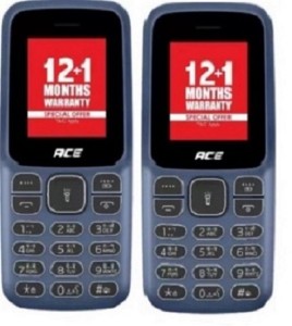 Itel ACE 2 Young SET OF TWO DUAL SIM WITH |BT CALLER| KING TALKER| (DEEP BLUE)(DEEP BLUE)