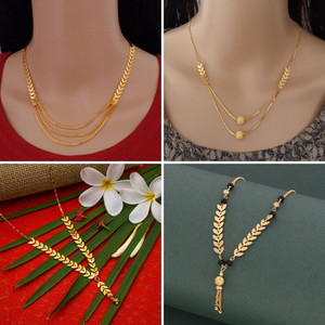 Gold chain design new arrivals for female 2018