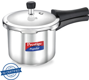Prestige Stainles steel POPULAR 3 L Outer Lid Pressure Cooker Price in India Buy Prestige Stainles steel POPULAR 3 L Outer Lid Pressure Cooker online at Flipkart