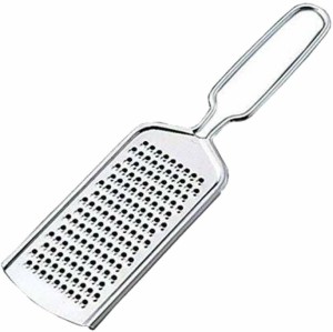 Cheese Grater, Stainless Steel Square Comfortable Grips Coarse