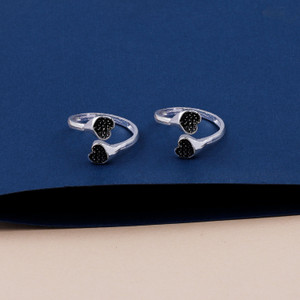 Shreenathji Jewellers Toe Rings for Women Traditional Silver Oxidised Toe Rings Set Bichiya for women Alloy Silver Plated Toe Ring Price in India Buy Shreenathji Jewellers Toe Rings for Women Traditio...