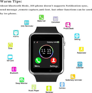 FRONY AN 550A A1 SMARTWATCH TOUCHSCREEN WATCH COMPATIBLE ANDROID