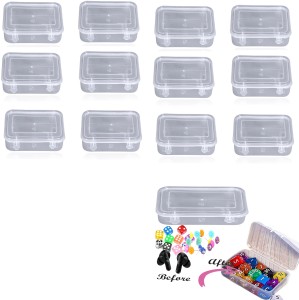Honbon Plastic Boxes suitable for organizing your jewelry, beads & smaller  items 12pcs Storage Box Price in India - Buy Honbon Plastic Boxes suitable  for organizing your jewelry, beads & smaller items