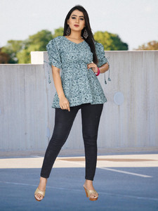 Frock type top on jeans clearance