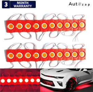 Red on sale car underglow