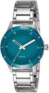 Giomex G 6078SM01 Green Strap Silver Chain Beutifull Analog Watch For Women Buy Giomex G 6078SM01 Green Strap Silver Chain Beutifull Analog Watch For Women Beautiful Premium Analog Wrist Watch For