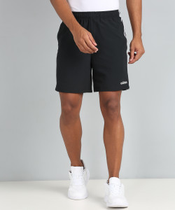 ADIDAS Solid Men Black Sports Shorts Buy ADIDAS Solid Men Black