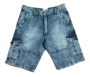 Mens denim cargo shorts outlet
