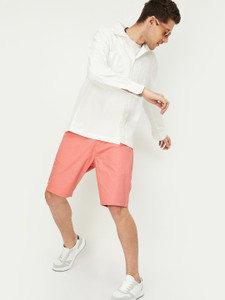 MAX Solid Men Pink Casual Shorts Buy MAX Solid Men Pink Casual