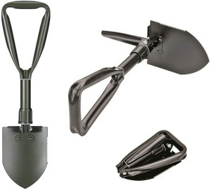 Folding camping survival shovel with pick new arrivals