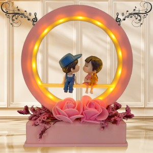 Elegant Lifestyle Musical Love Light Couple Gift for Anniversary