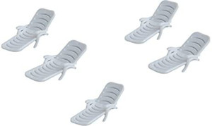 BHOOLU GOOLU Cute Miniature Beach Chair 5 Pcs Set Size 5 cm